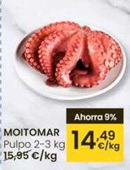 Oferta de Moitomar - Pulpo por 14,49€ en Eroski