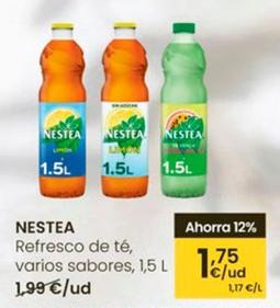 Oferta de Nestea - Refresco De Te  por 1,75€ en Eroski