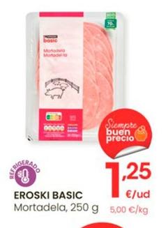 Oferta de Eroski - Basic Mortadela por 1,25€ en Eroski