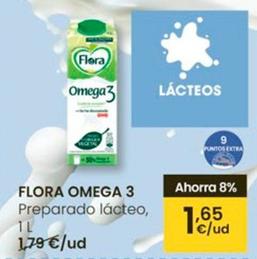 Oferta de Flora - Omega 3 Preparado Lácteo por 1,65€ en Eroski