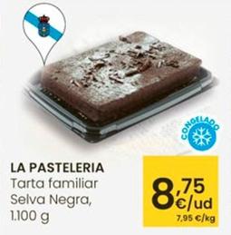Oferta de La Pasteleria - Tarta Familiar Selva Negra por 8,75€ en Eroski