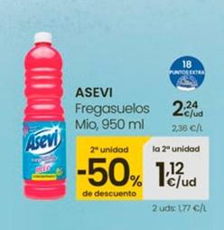 Oferta de Asevi - Fregasuelos por 2,24€ en Eroski