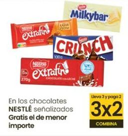 Oferta de Nestlé - En Los Chocolates en Eroski