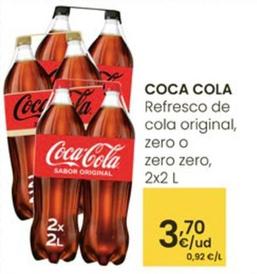 Oferta de Coca-cola - Refresco De Cola Original por 3,7€ en Eroski