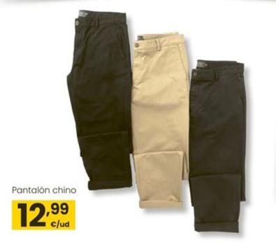 Oferta de Eroski - Pantalones Chinos Hombre por 12,99€ en Eroski