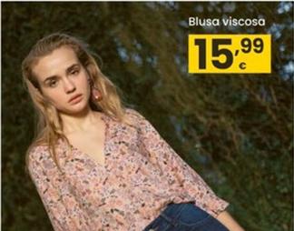 Oferta de Eroski - Blusa Viscosa por 15,99€ en Eroski