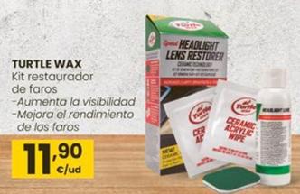 Oferta de Turtle Wax - Kit Restaurador De Faros  por 11,9€ en Eroski