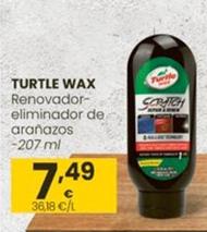 Oferta de Turtle Wax - Renovador-eliminador De Aranazos  por 7,49€ en Eroski