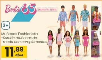 Oferta de Barbie - Muñecas Fashionista  por 11,89€ en Eroski