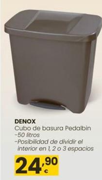 Oferta de Denox - Cubo De Basura Pedalbin por 24,9€ en Eroski