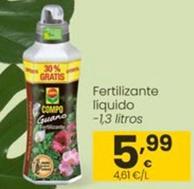Oferta de Compo - Fertilizante Líquido por 5,99€ en Eroski