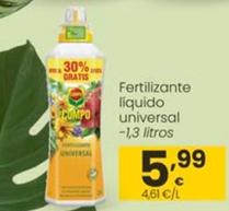 Oferta de Compo - Fertilizante Líquido Universal por 5,99€ en Eroski