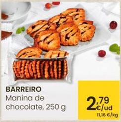 Oferta de Barreiro - Manina De Chocolate por 2,79€ en Eroski