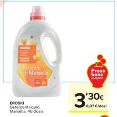 Oferta de Eroski - Detergent Liquid Marsella por 3,3€ en Caprabo