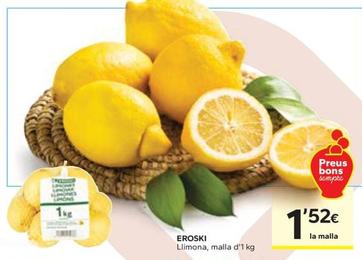 Oferta de Eroski - Limona por 1,52€ en Caprabo