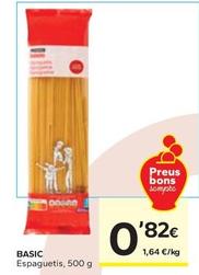 Oferta de Eroski - Espaguetis por 0,82€ en Caprabo