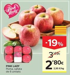Oferta de Pink Lady - Poma por 2,8€ en Caprabo