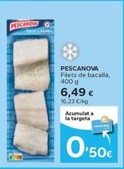 Oferta de Pescanova - Filets De Bacalla por 6,49€ en Caprabo