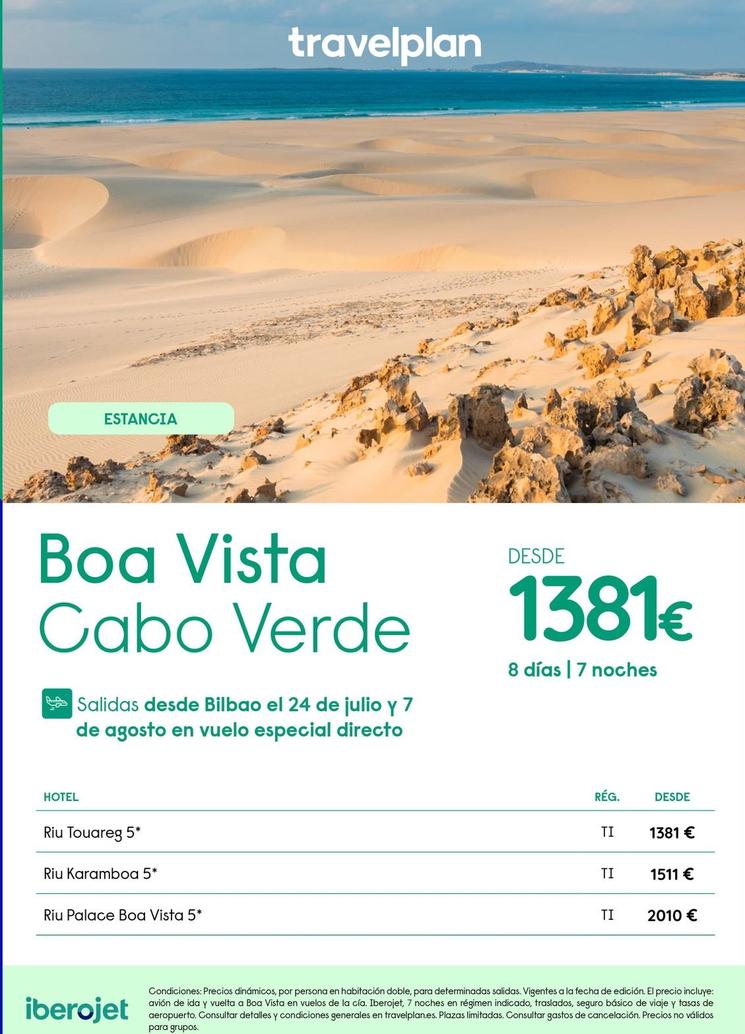 Oferta de Viajes a Cabo Verde en Travelplan