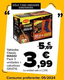 Oferta de Maggi - Yakisoba Classic por 1,33€ en Supeco