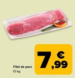 Oferta de Filet De Porc por 7,99€ en Supeco