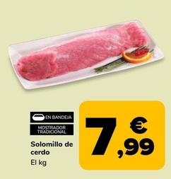 Oferta de Supeco - Solomillo De Cerdo por 7,99€ en Supeco
