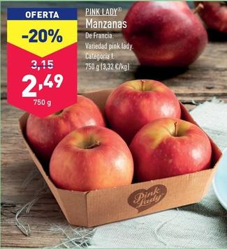 Oferta de Pink Lady - Manzanas por 2,49€ en ALDI