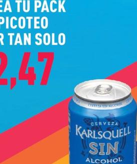 Oferta de Karlsquell - Cerveza Sin Alcohol por 0,29€ en ALDI