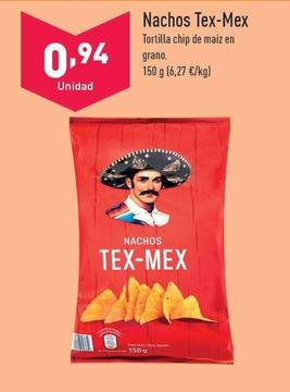 Oferta de Nachos Tex Mex - Tortilla Chip De Maiz En Grano por 0,69€ en ALDI