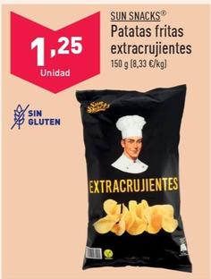 Oferta de Sun Snacks - Patatas Fritas Extracrujientes por 1,25€ en ALDI