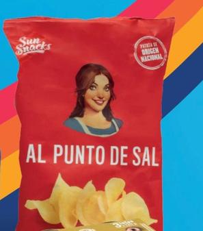 Oferta de Sun Snack - Patatas Fritas Al Punto De Sal por 0,89€ en ALDI
