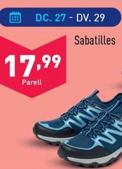 Oferta de Zapatillas por 17,99€ en ALDI