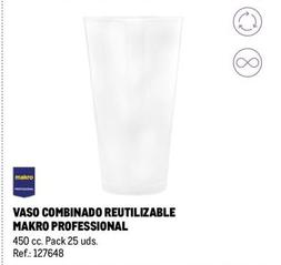 Oferta de Makro Professional - Vaso Combinado Reutilizable en Makro