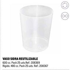 Oferta de Makro - Vaso Sidra Reutilizable en Makro