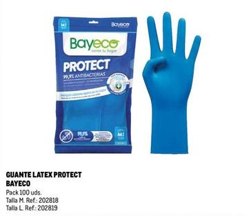 Oferta de Makro - Guante Latex Protect Bayeco en Makro