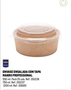 Oferta de Makro - Envase Ensalada Con Tapa Professional en Makro
