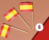 Oferta de Palillos Bandera España por 14,99€ en Makro