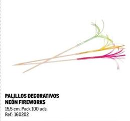 Oferta de Palillos Decorativos Neón Fireworks en Makro