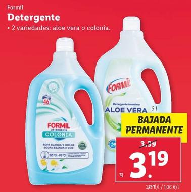 Oferta de Formil - Detergente por 3,19€ en Lidl