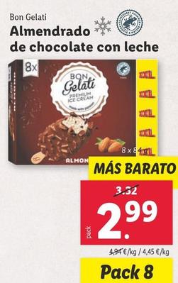 Oferta de Bon Gelati - Almendrado De Chocolate Con Leche por 2,99€ en Lidl