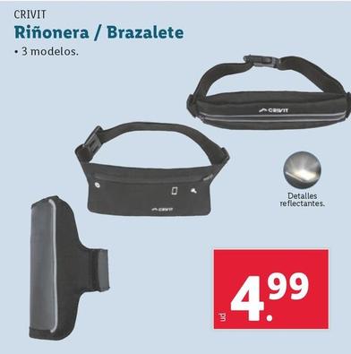 Oferta de Crivit - Riñonera / Brazalete por 4,99€ en Lidl