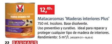 Oferta de Matacarcomas 'Maderas interiores Plus' por 12,49€ en BAUHAUS