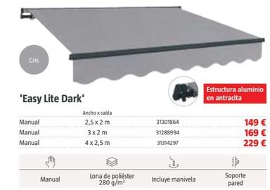 Oferta de Easy Lite Dark por 149€ en BAUHAUS