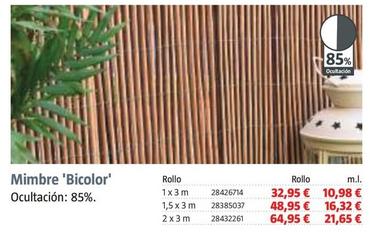 Oferta de Mimbro 'Bicolor' por 32,95€ en BAUHAUS