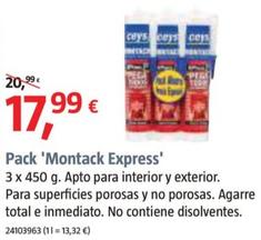 Oferta de Pack 'Montack Express' por 17,99€ en BAUHAUS