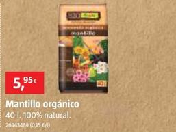 Oferta de Mantillo Orgánico por 5,95€ en BAUHAUS