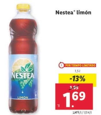 Oferta de Nestea - Limón por 1,69€ en Lidl