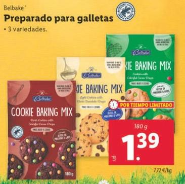 Oferta de Belbake - Preparado Para Galletas por 1,39€ en Lidl