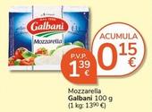 Oferta de Mozzarella en Supermercados Charter