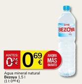 Oferta de Agua en Supermercados Charter